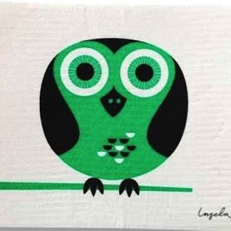 Modern Owl Swedish Dishcloth from Trendy Tripper