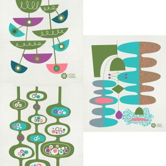 Pods + Slicers + Pendants 3-pack: Green + Turquoise
