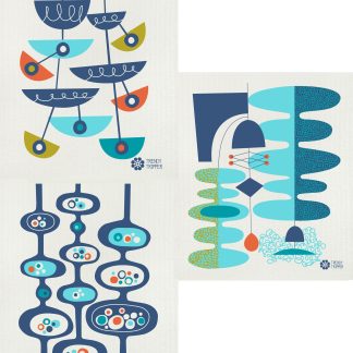 Pods + Slicers + Pendants 3-pack: Navy + Turquoise + Orange