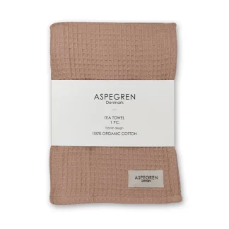 Aspegren 1-Pc ORGANIC Cotton Waffle Weave Tea Towel - North Cork