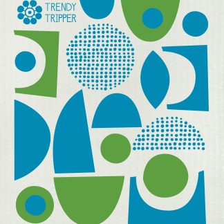 Abstract Cobalt + Green