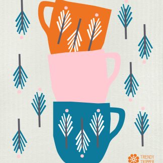 mcm fika cup trendy tripper swedish dishcloth