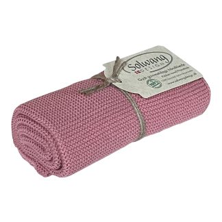 SOLWANG DESIGN Danish ORGANIC Cotton Kitchen / Hand Towel - Antique Rose