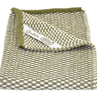 SOLWANG DESIGN Danish 100% ORGANIC Cotton Guest Towel - Olive