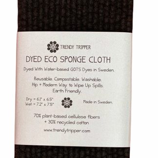 DYED Sponge Cloth BLACK