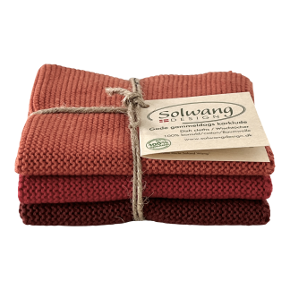 SOLWANG DESIGN Danish ORGANIC Burned Red Combi