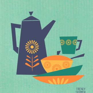 COFFEE ON FIKA GREEN BARBARA NEWTON-SMITH