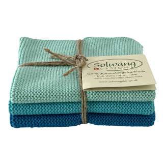 SOLWANG DESIGN Danish ORGANIC - Dark Aqua Combi