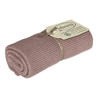 SOLWANG DESIGN Danish ORGANIC Cotton Kitchen / Hand Towel - DARK NOUGAT