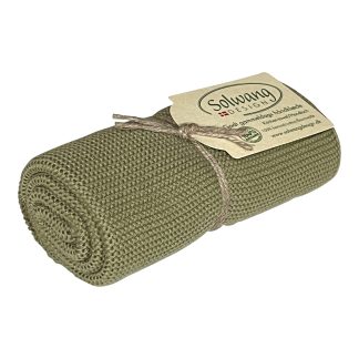 SOLWANG DESIGN Danish ORGANIC Cotton Kitchen / Hand Towel - DARK OLIVE
