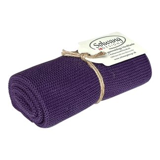 Kitchen or Hand Towel 100% Oeko-Tex Cotton - Dark Purple
