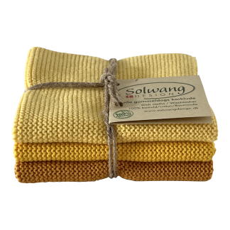 SOLWANG DESIGN Danish ORGANIC - Dark Yellow Combi