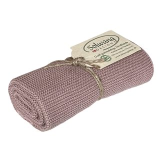 SOLWANG DESIGN Danish ORGANIC Cotton Kitchen / Hand Towel - DUSTY ROSE