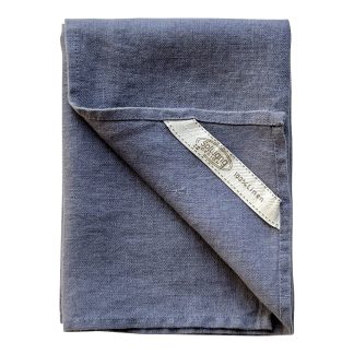 SOLWANG DESIGN 100% Linen Napkin 15.75" x 15.75" - Dark Stormy Grey