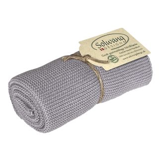 SOLWANG DESIGN Danish ORGANIC Cotton Kitchen / Hand Towel - LIGHT DUSTY PURPLE