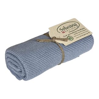SOLWANG DESIGN Danish Cotton Kitchen / Hand Towel - Organic LIGHT LAVENDER