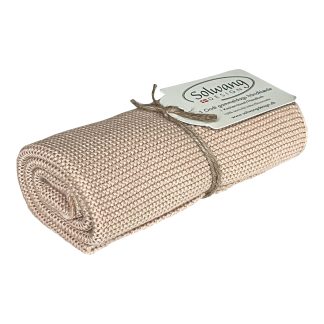 SOLWANG DESIGN Danish ORGANIC Cotton Kitchen / Hand Towel - LIGHT NOUGAT