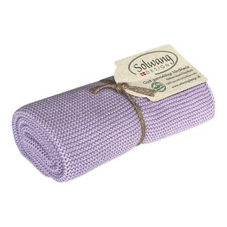 SOLWANG DESIGN Danish ORGANIC Cotton Kitchen / Hand Towel - LIGHT PURPLE