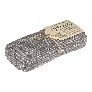 ORGANIC Cotton Kitchen or Hand Towel - LIGHT Grey Shades