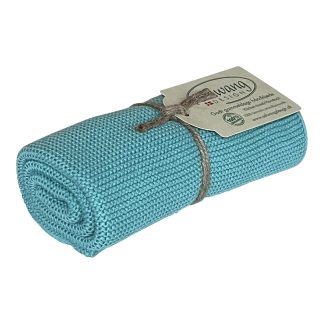 SOLWANG DESIGN Danish ORGANIC Cotton Kitchen / Hand Towel - PETROL