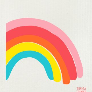 trendy tripper rainbow swedish dishcloth