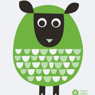 swedish dishcloth jenn ski mcm sheep
