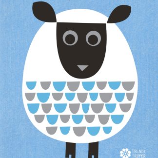 jenn ski mcm sheep swedish dishcloth