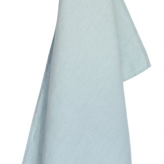 Solwang 100% Linen Tea Towel 27"x20" - Dusty Aqua