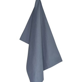 Solwang 45% Linen/55% Cotton Tea Towel 27"x20" - Stormy Grey