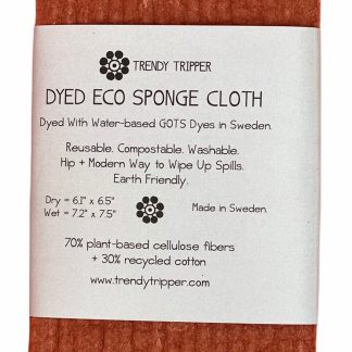 DYED Sponge Cloth TERRACOTTA