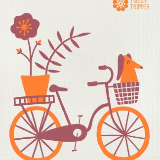 Bicycle Bordeaux + Orange