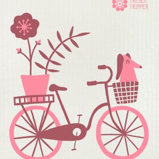 Bicycle Bordeaux + Pink